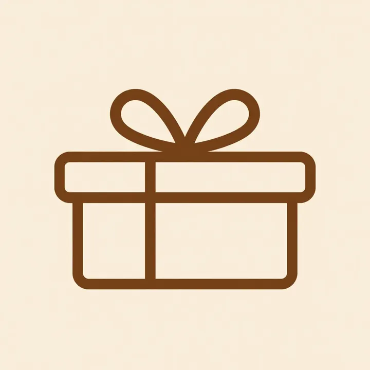 Illustration of a gift box